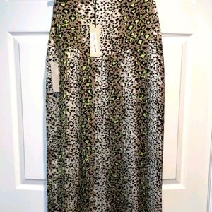 NWT. Size 4 - Highlight Leopard Beatrice Skirt